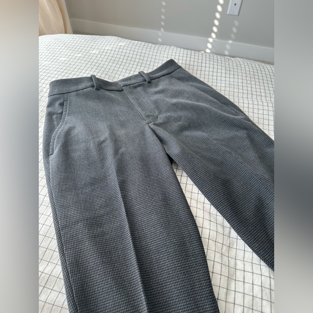 Kit and Ace Herringbone Dress Pants Stretch